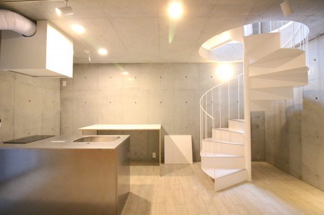 【募集終了】代々木八幡5分、螺旋階段が演出するデザイン空間。