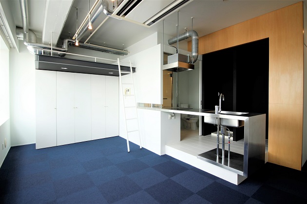 【募集終了】自由が丘3分。天高3ｍ、意匠性と機能性をあわせもつ個性派SOHO。