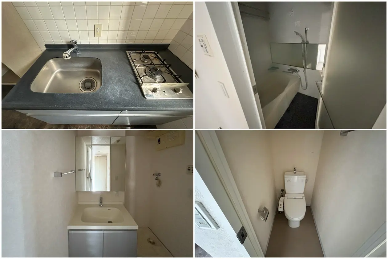 恵比寿徒歩6分、スタジオタイプのモノトーンSOHO 室内