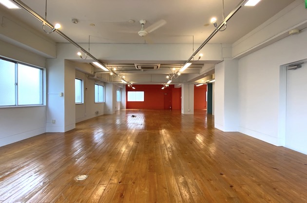 【募集終了】五反田、無垢材床のリノベーションオフィス