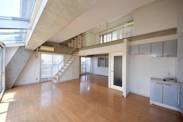 【募集終了】用賀、広さと開放感を楽しむメゾネットSOHO