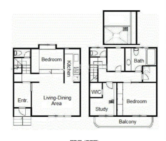 表参道3分、好立地のメゾネットリノベSOHO 募集図面