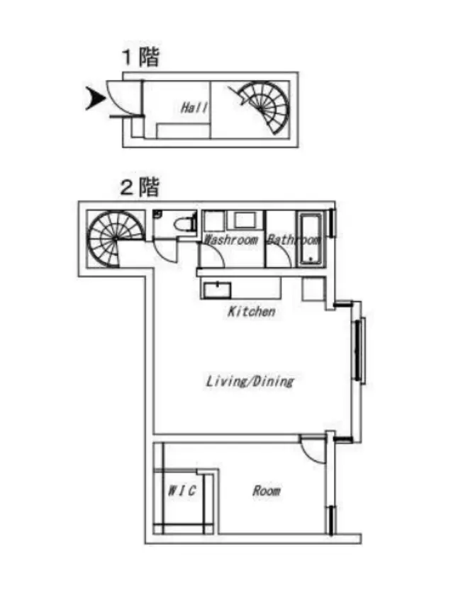 中目黒5分、気持ちの良い築浅デザイナーズSOHO 室内
