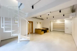 青山一丁目、螺旋階段のデザイナーズセットアップ<br>[港区/107万/113㎡]