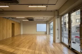 北参道、光差し込むワンフロアオフィス<br>[渋谷区/60万/75㎡]　