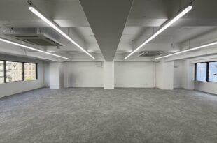 水天宮前駅1分、ミニマルデザインのリノベオフィス<br>[中央区/69万/108㎡]