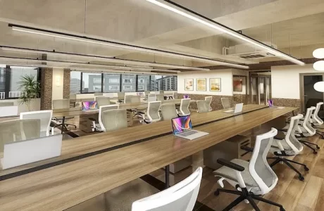 浜松町8分、34席想定の会議室付リノベオフィス<br>[港区/129万/133㎡]