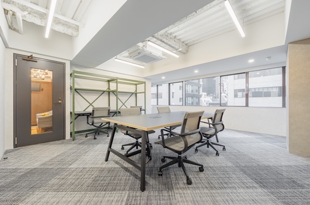 八丁堀3分、原状回復なし、上質な什器付オフィス<br>[中央区/62万/60㎡]