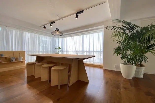 原宿、ショールーム内装のフルリノベオフィス<br>[渋谷区/42万/80㎡]　