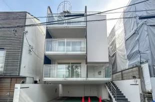 五反田、建築家設計のデザイナーズ戸建SOHO<br>[品川区/250万/236㎡]