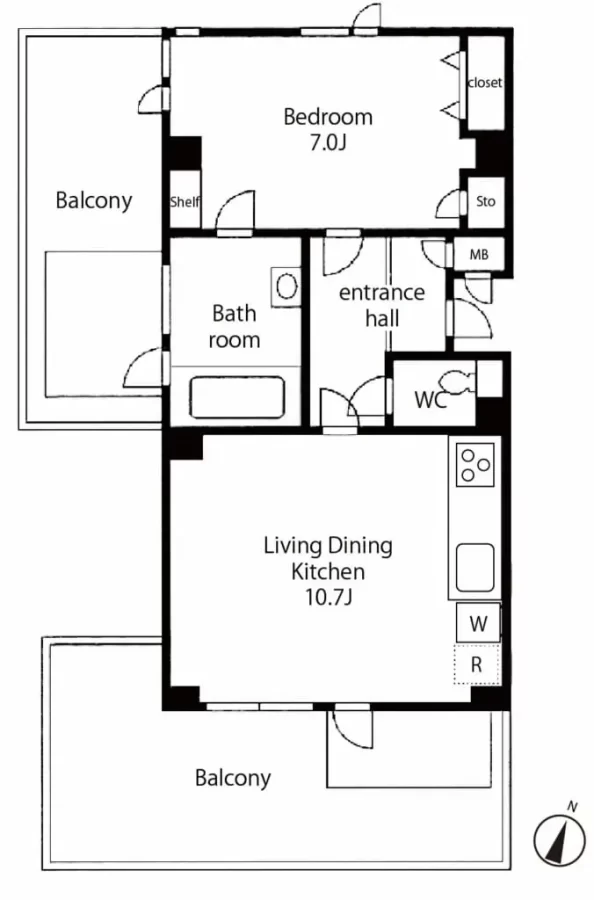ビラ・フレスカ 501号室 水回り設備