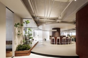 築地3分、円形ラウンジ付セットアップオフィス<br>[中央区/283万/265㎡]