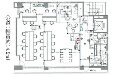 池袋8分、エリアでは希少な会議室付オフィス 室内
